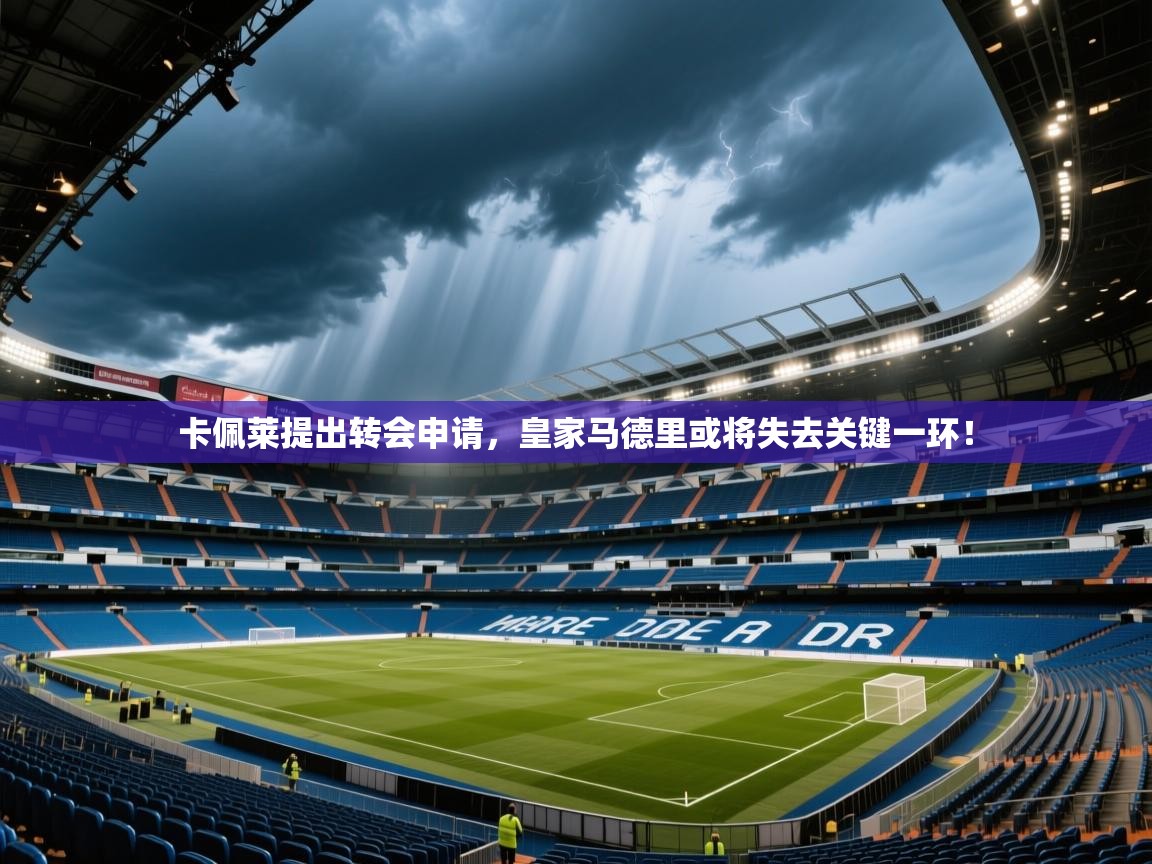卡佩莱提出转会申请，皇家马德里或将失去关键一环！